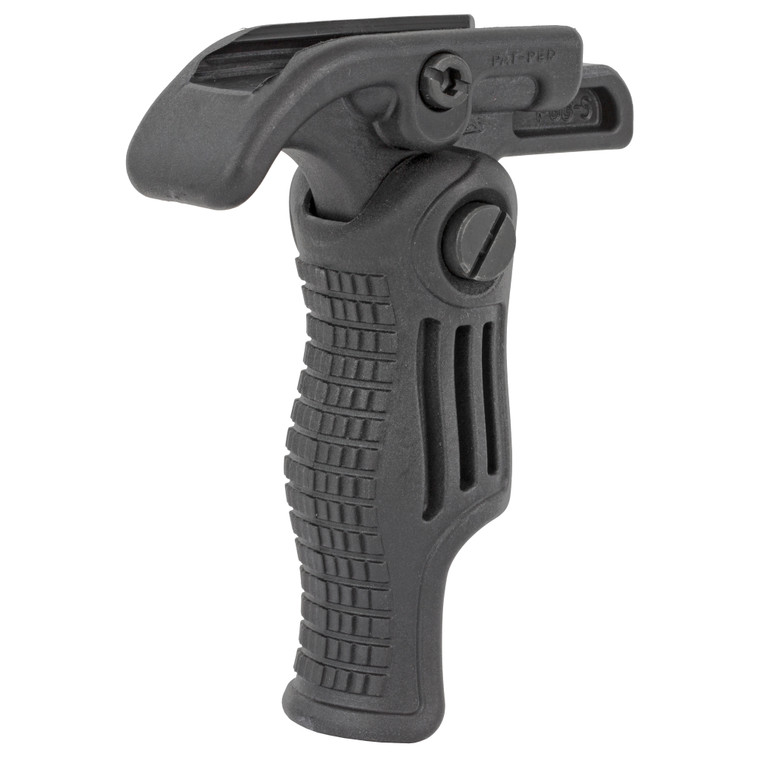 F.A.B. Defense GG-S Tactical Folding Foregrip | Fits Picatinny Rails | Black | FX-FGGSB