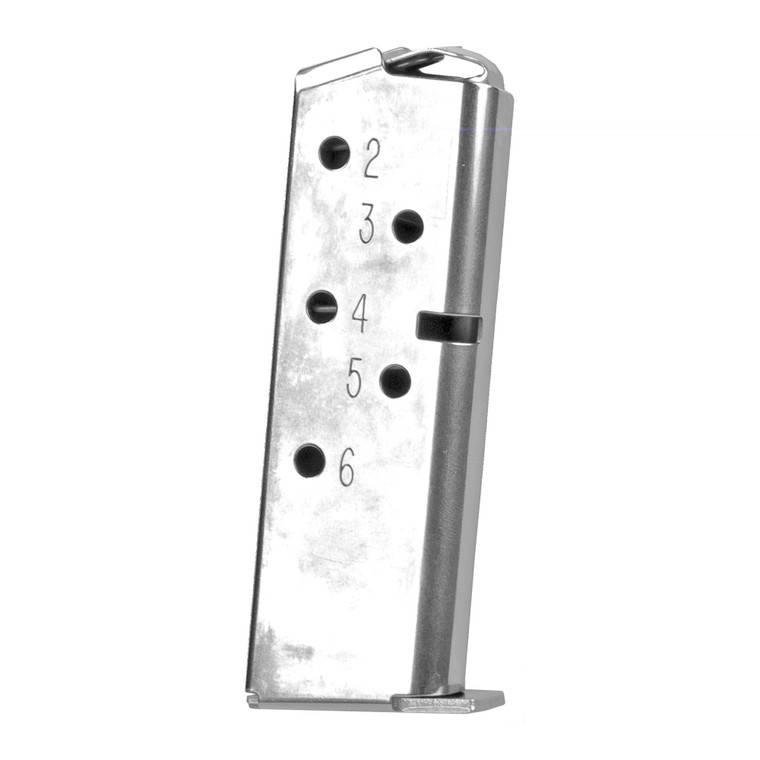 Kimber America Magazine | 380 ACP | 6 Rounds | Fits Kimber Micro 380 | Stainless | 1200163A