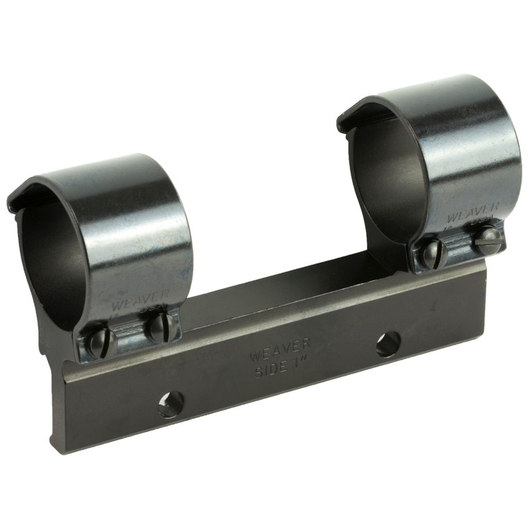 Weaver Side Mount Bracket | 1" | High | Gloss Finish | 49350