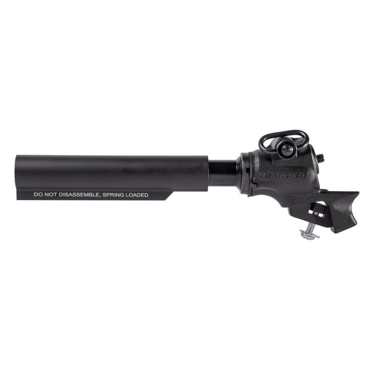 Mesa Tactical LEO Gen II Telescoping Stock Adapter with Recoil Tube Only | Fits Mossberg 500/590A1/MAV88 | 12 Gauge and 20 Gauge | Matte Finish | Black | 93160