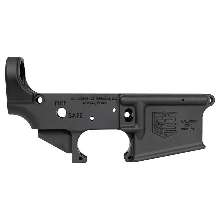 Diamondback Firearms DB15 | Lower Receiver | AR-15 | Black | DB2210R001