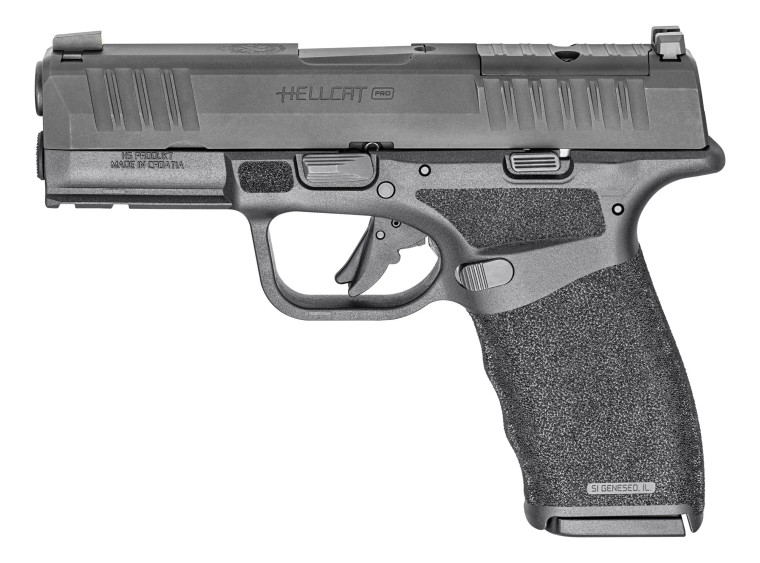 Springfield Armory Hellcat Pro OSP 2024 Gear Up | Handguns | 3.7” Barrel | 9mm | 10 Rounds | Includes Extra Magazines, Bag & Viridian RFX11 Optic | Black | HCP9379SOSPCA-P24