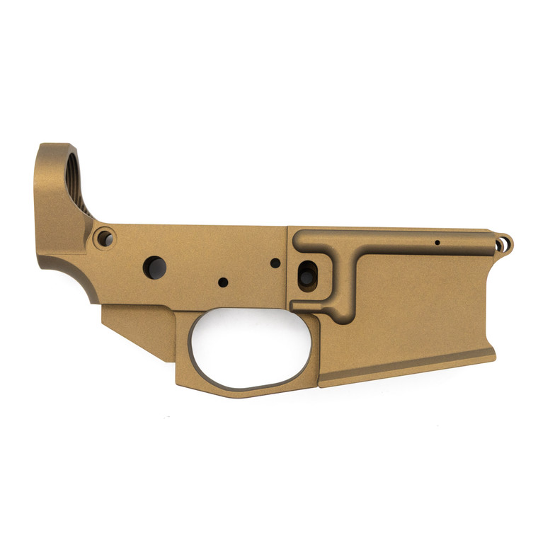 Rifle Supply RS Billet Stripped Lower Receiver | Lowers | AR-15 | Burnt Bronze Rifle Supply RS Billet Stripped Lower Receiver | Lowers | AR-15 | Burnt Bronze