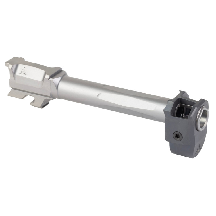 Radian Weapons RAMJET | Fluted Barrel with AFTERBURNER | 9MM | Black/Gray | INTRA-LOK Mounting System | Fits Glock 48 | R0871 Radian Weapons RAMJET | Fluted Barrel with AFTERBURNER | 9MM | Black/Gray | INTRA-LOK Mounting System | Fits Glock 48 | R0871