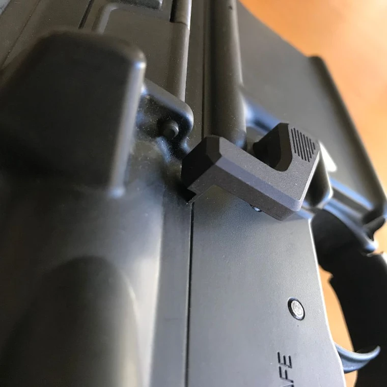 AR MagLock Gen 2 With KingPin | AR15 Magazine Locking Device | CA Compliant | Silver