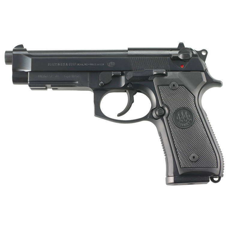 Beretta M9-A1 | Handgun | 4.9” Barrel | 3 Dot Sights | 9mm | 10 Rounds | California Compliant | Black | JS92M9A1