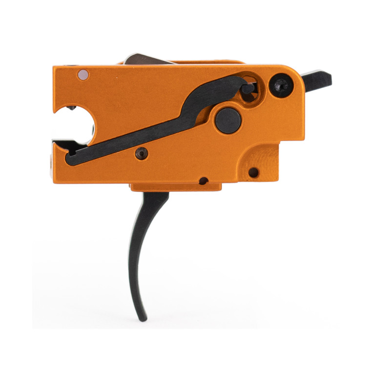 Timney Triggers Scorpion Drop In Trigger Kit | Triggers | For CZ Scorpion | Curved | Orange | SCORPION