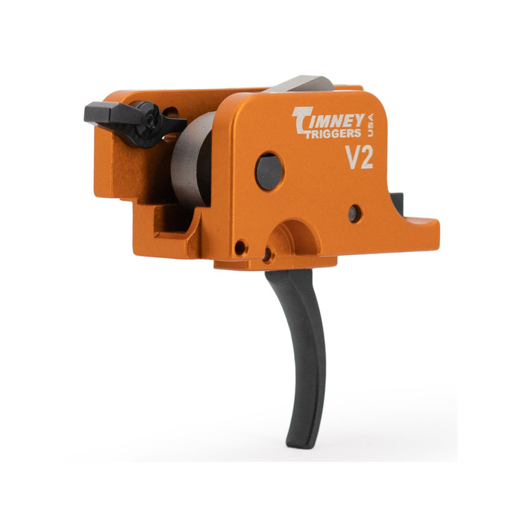 Timney Triggers Scorpion Drop In Trigger Kit | Triggers | For CZ Scorpion | Curved | Orange | SCORPION