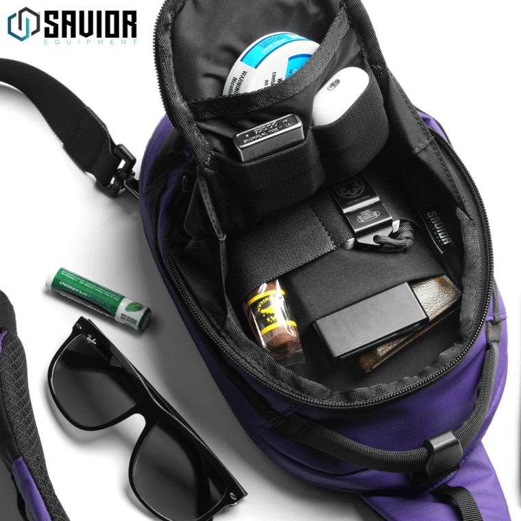 Savior Equipment Obscura 3L CCW Sling Bag | Bags | 3L | Indigo | CCW-SL1006-SM-UR