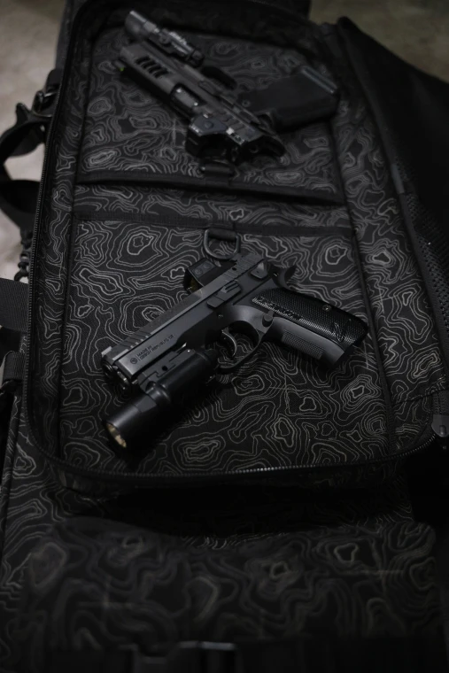 Savior Equipment X Tam 46” Urban Warfare Range Bag | Bags & Cases | 46” | Black | RB-4612DG-VER2-TAMBK