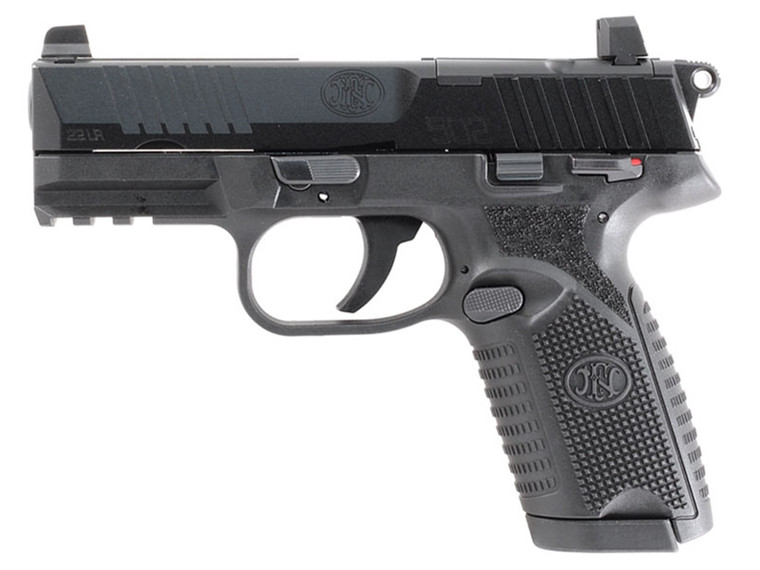 FNH 502 | Handgun | 4" Barrel | 10rd | .22LR | Ca Compliant | Black | 66-102317