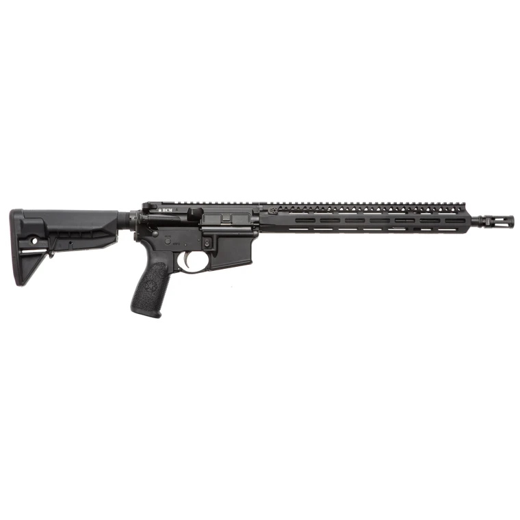 BCM RECCE-14 | Rifle | 14.5" P/W(OAL 16") | 10RD | 5.56 NATO | Ca Compliant | Black | 780-750