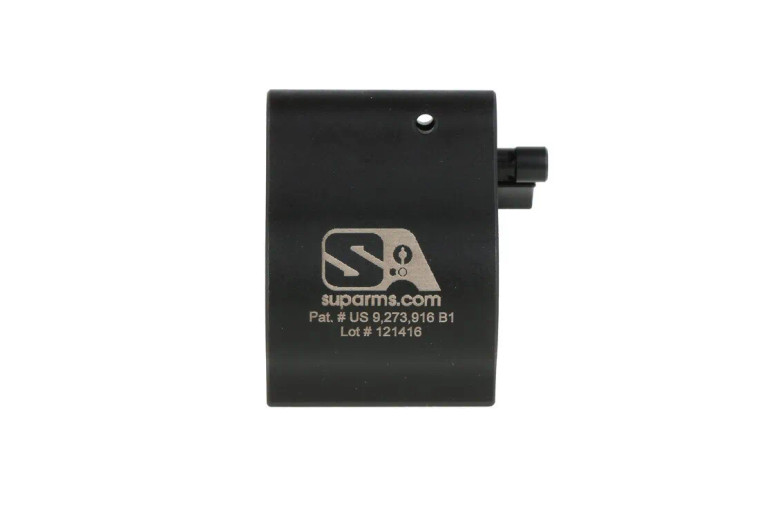 Superlative Arms Bleed Off Adjustable Gas Block | Upper Parts | Melonite | AR-15 / AR-10 | Black | SABO-DI-750SM