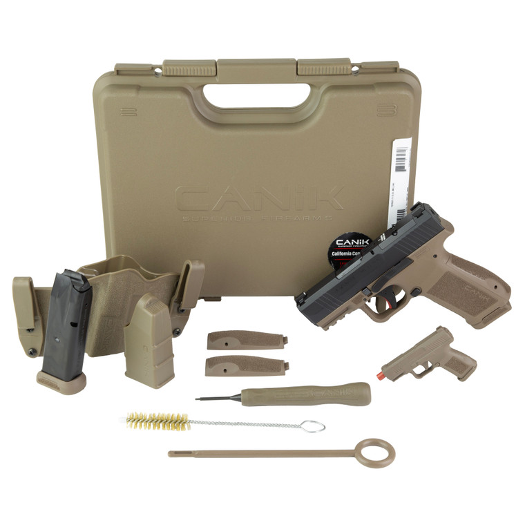 Canik Mete MC9L | Handgun | 9mm | 3.18" Barrel | 10 Rounds | Flat Dark Earth | HG7884CABD-N