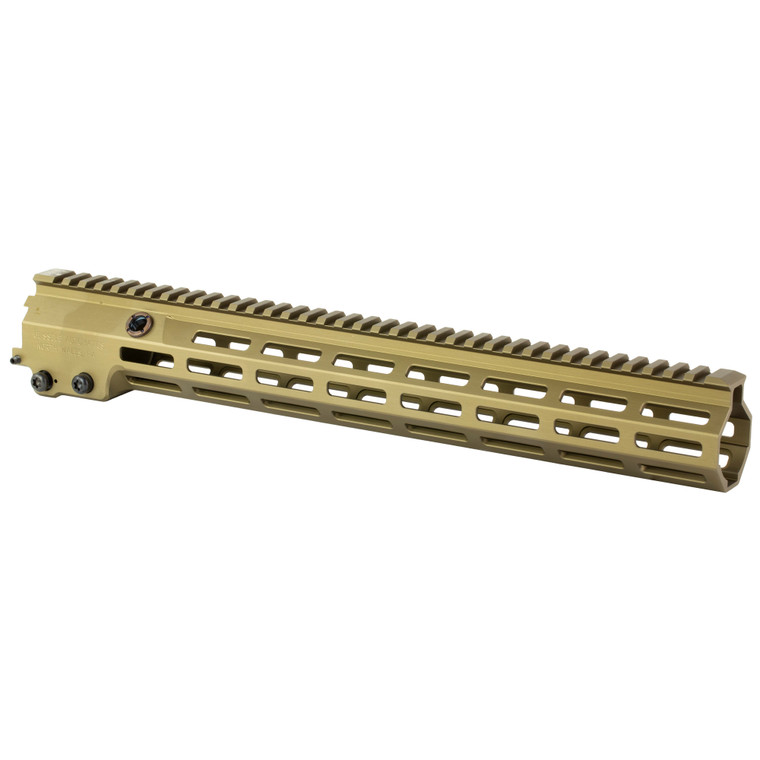 Geissele Automatics MK16 | Super Modular 15" Handguard Rail | M-LOK | Desert Dirt Color | DDC | 05-792S