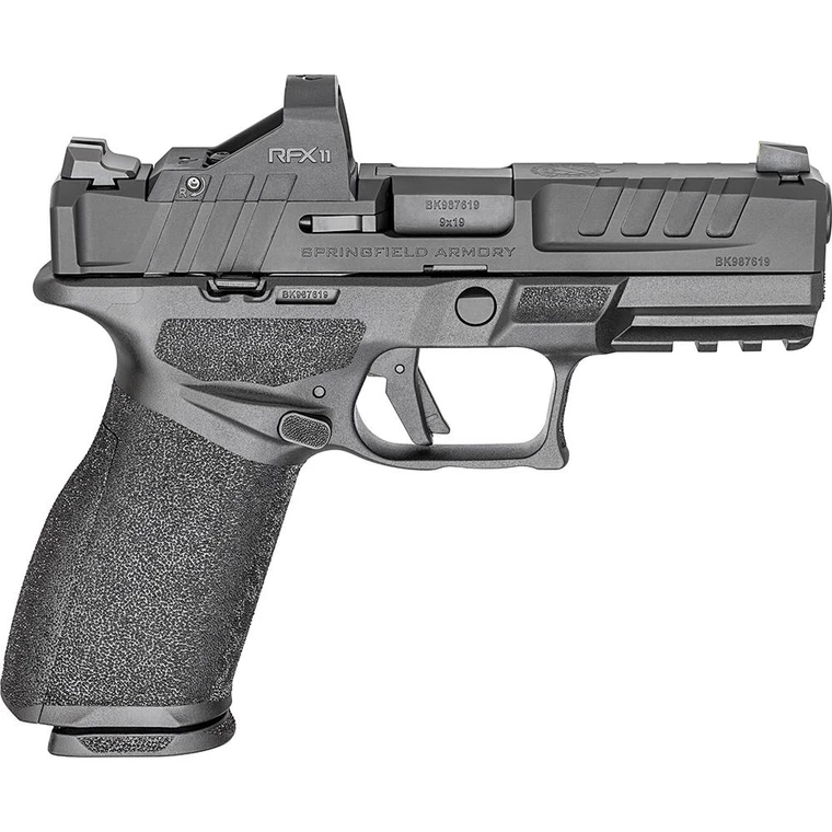 Springfield Armory Echelon 4.0 FC PAC | Handguns | 4” Barrel | 10 Rounds | Black | EC9409BFCCA-PAC