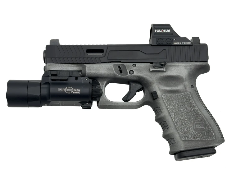 Glock 19 (CANNOT DROS TILL 11/15/2026) | Consignment | Pistol | 9MM | Cerakote Battle-Worn Gray| K860