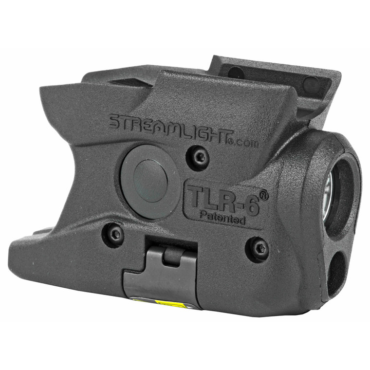 Streamlight TLR-6 Light/Laser Combo | Flashlight | S&W M&P Shield | White LED and Red Laser | Black | 69273