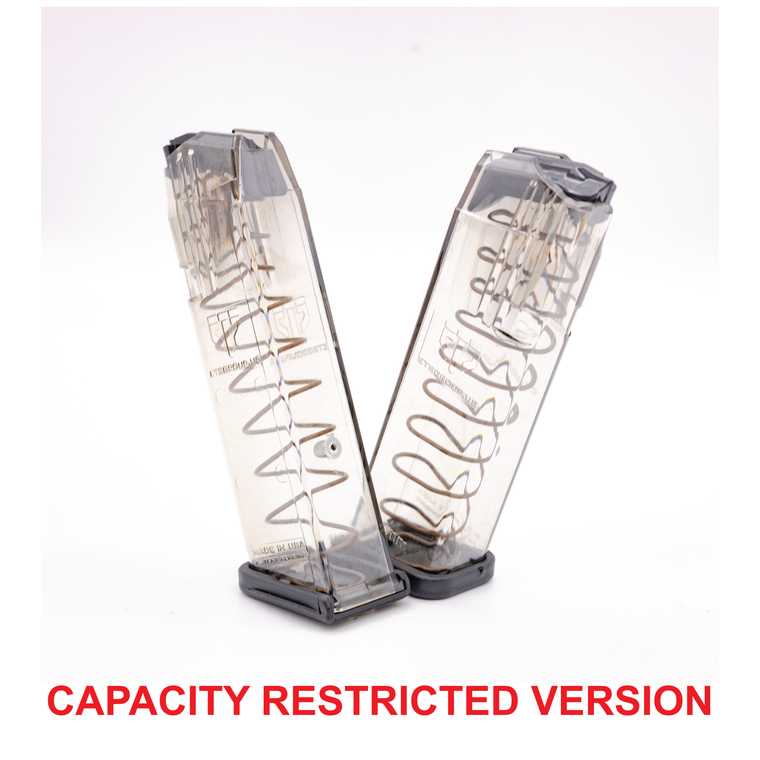 ETS 17 Round 9mm Magazine | For Glock 17 | Smoke | GLK-17