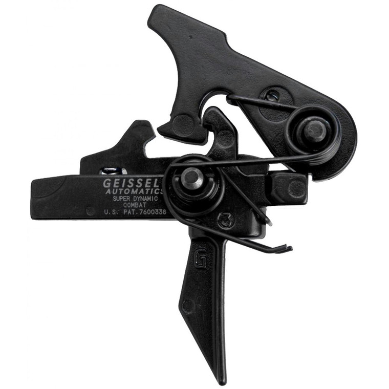 Geissele Automatics AR-15 Trigger | Super Dynamic Two Stage 3.5 lb Pull | Black | SD-E | 05-167