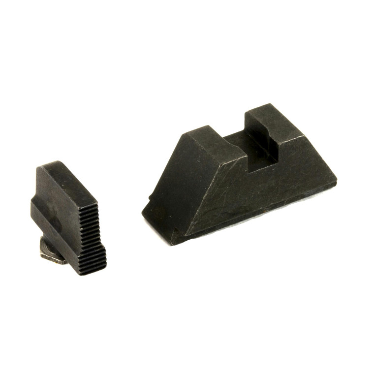 Ameriglo Tall Suppressor Sights | For Glock | Front & Rear | Black | GL-429