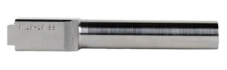 Bear Creek Arsenal Replacement Barrel | For Glock 19 | Gen 1-5 | Unthreaded | Stainless Steel | 1975-BGL91919(SS) Bear Creek Arsenal Replacement Barrel | For Glock 19 | Gen 1-5 | Unthreaded | Stainless Steel | 1975-BGL91919(SS)