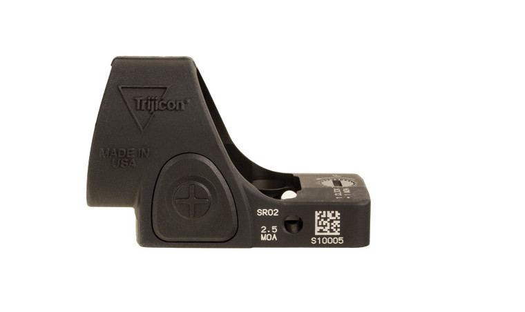 Trijicon SRO RMR Sight | 2.5 MOA | Red Dot | Black Finish | 2500002