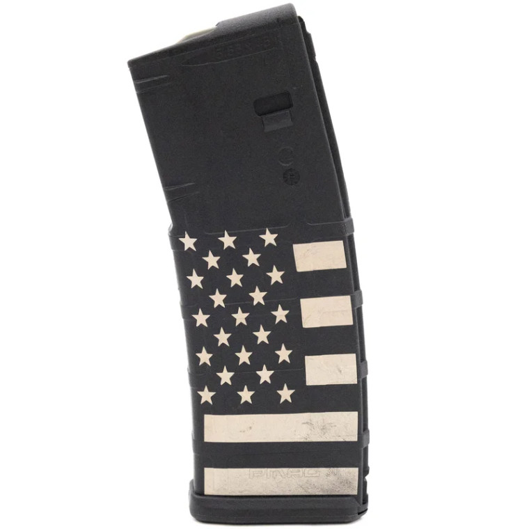 American Flag Engraved Magazine - PMAG M2 5.56 30RD American Flag Engraved Magazine - PMAG M2 5.56 30RD