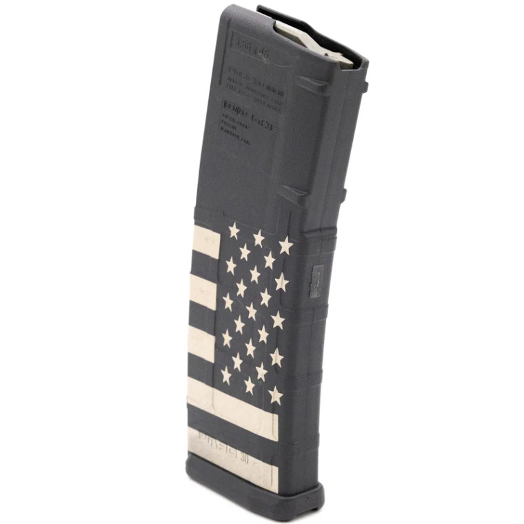American Flag Engraved Magazine - PMAG M2 5.56 30RD American Flag Engraved Magazine - PMAG M2 5.56 30RD