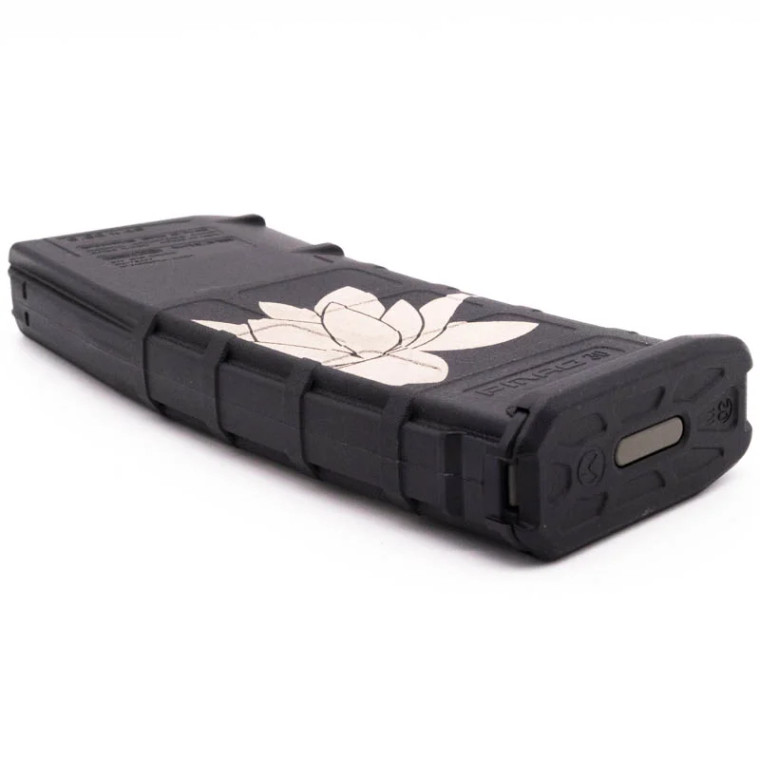 Lotus Engraved Magazine - PMAG M2 5.56 30RD Lotus Engraved Magazine - PMAG M2 5.56 30RD