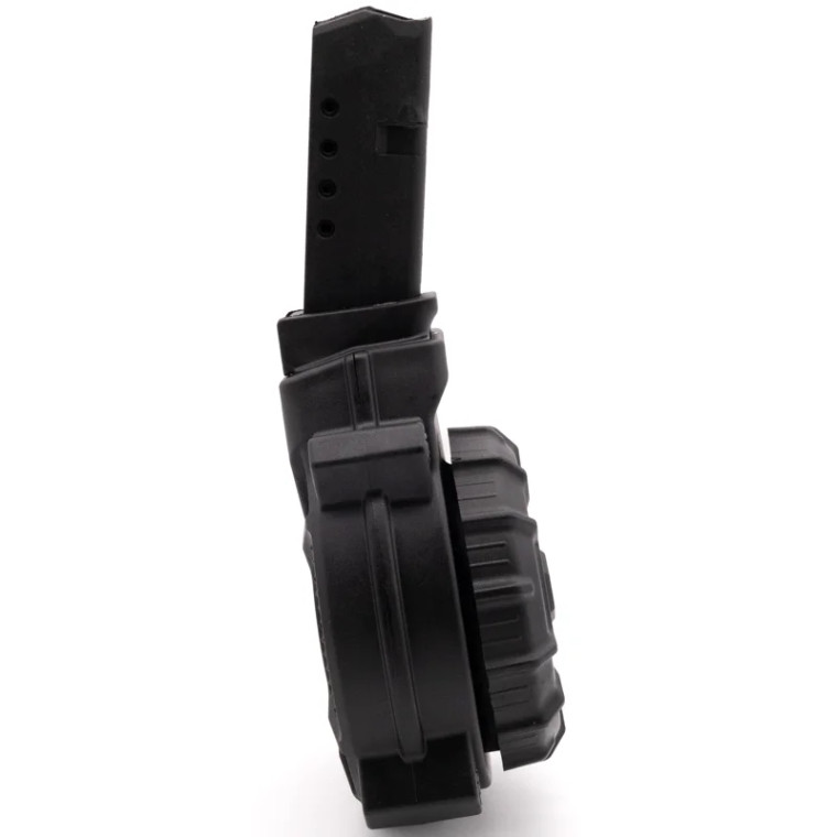 ProMag 50 Round 9mm Drum Magazine | For Glock 43 | Black | DRM-A14