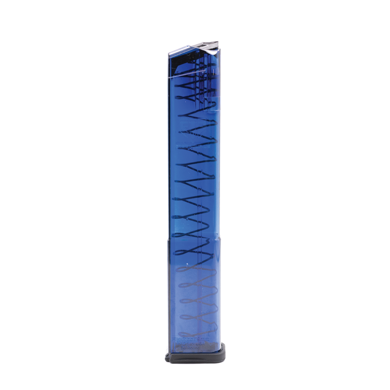 ETS 31 Round 9mm Magazine | For Glock 17 / 19 / 26 | Translucent Blue | GLK-18BLU