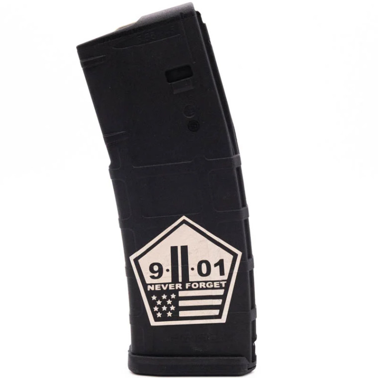 Never Forget Engraved Magazine - PMAG M2 5.56 30RD