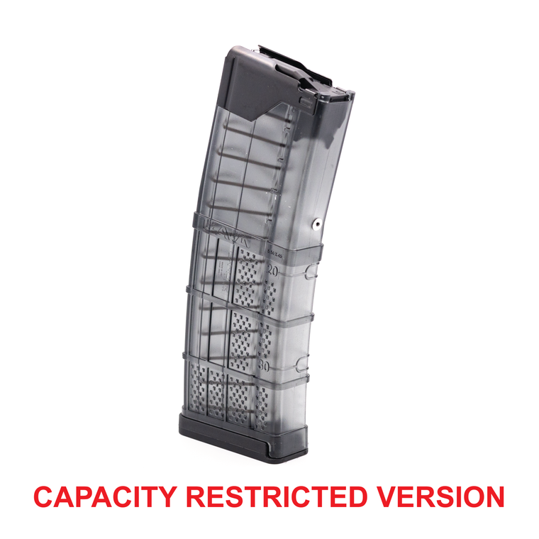 Lancer L5AWM Magazine | 30RD | 223/556NATO | Translucent | Color Options