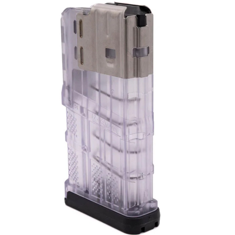 Lancer L7AWM Magazine| 20RD | 308/762NATO | Translucent | CLR Clear Lancer L7AWM Magazine| 20RD | 308/762NATO | Translucent | CLR Clear