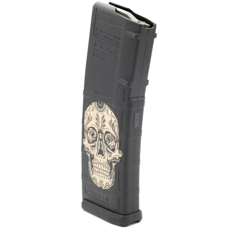 Sugarskull Engraved Magazine - PMAG M2 5.56 30RD Sugarskull Engraved Magazine - PMAG M2 5.56 30RD