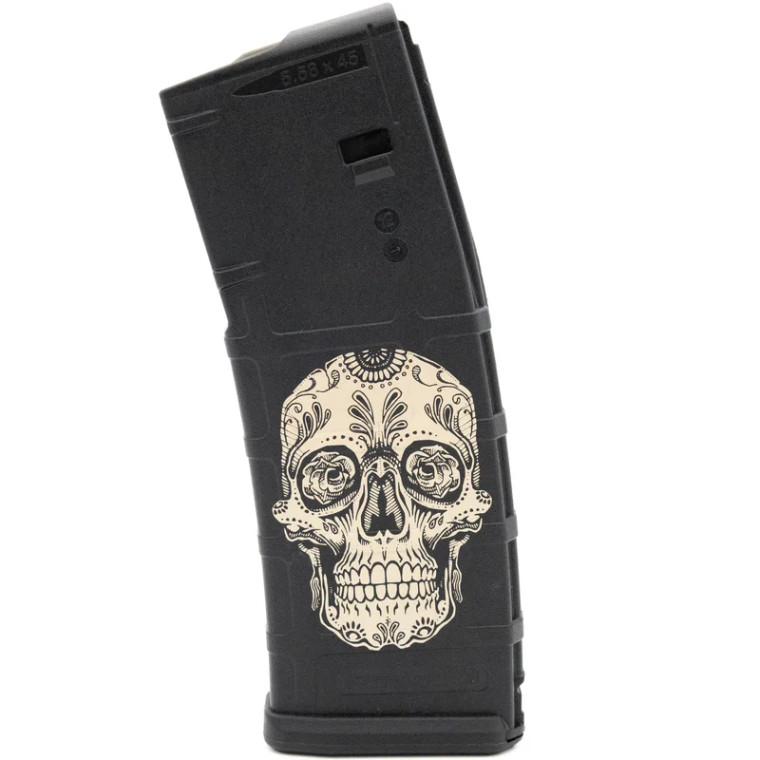 Sugarskull Engraved Magazine - PMAG M2 5.56 30RD Sugarskull Engraved Magazine - PMAG M2 5.56 30RD