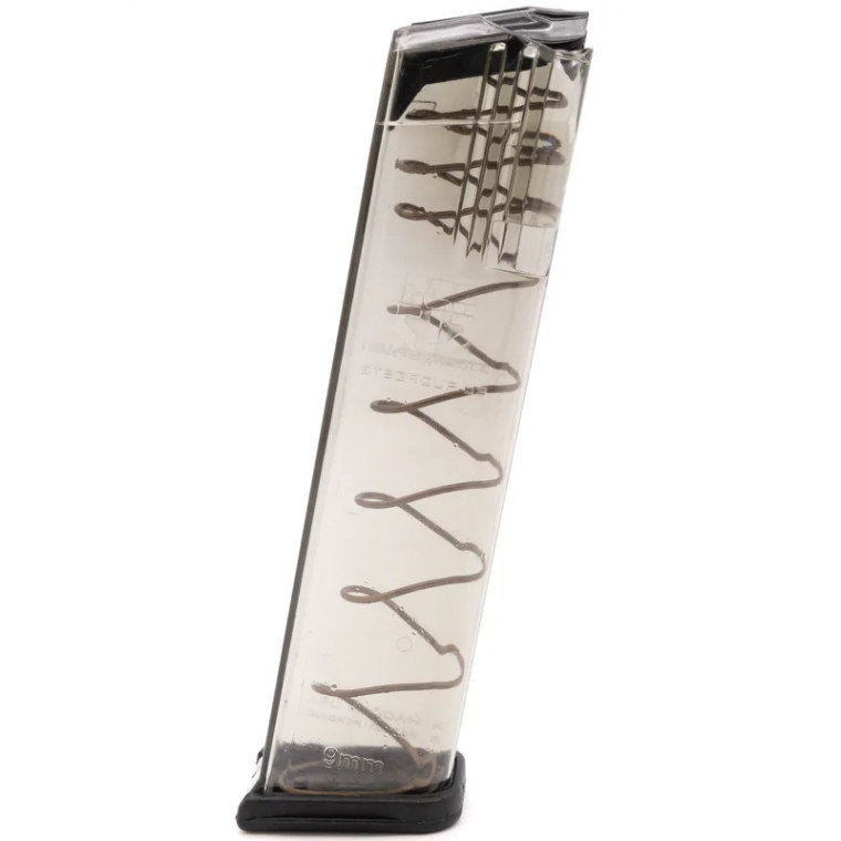 ETS 22 Round 9mm Magazine | For Glock 17 | Smoke | GLK-9-22 ETS 22 Round 9mm Magazine | For Glock 17 | Smoke | GLK-9-22