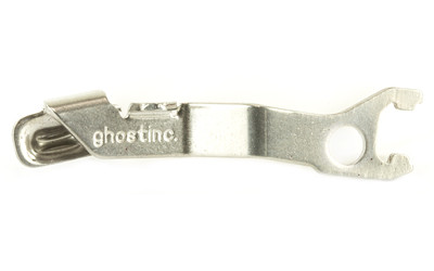 Ghost Inc. Forward Extended Slide Release | Stainless Steel | For Glock 42 / 43 / 43X / 48 | GHO_SSESR4243