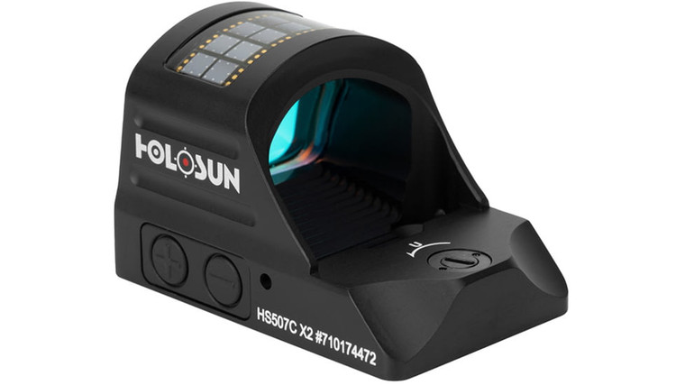 Holosun HS507C X2 | Multi Reticle Red Dot | 2 MOA Dot & 32 MOA Circle | Black | HS507C-X2 Holosun HS507C X2 | Multi Reticle Red Dot | 2 MOA Dot & 32 MOA Circle | Black | HS507C-X2
