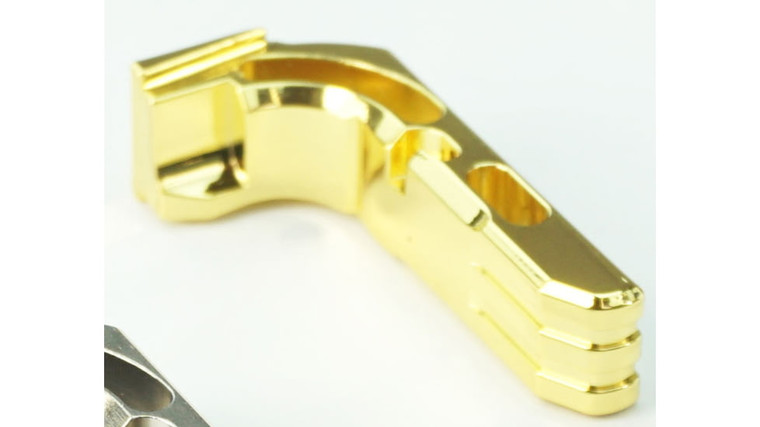 Cross Armory Extended Magazine Catch | For Glock Gen 1-3 & P80 | Gold | crGMCgd Cross Armory Extended Magazine Catch | For Glock Gen 1-3 & P80 | Gold | crGMCgd