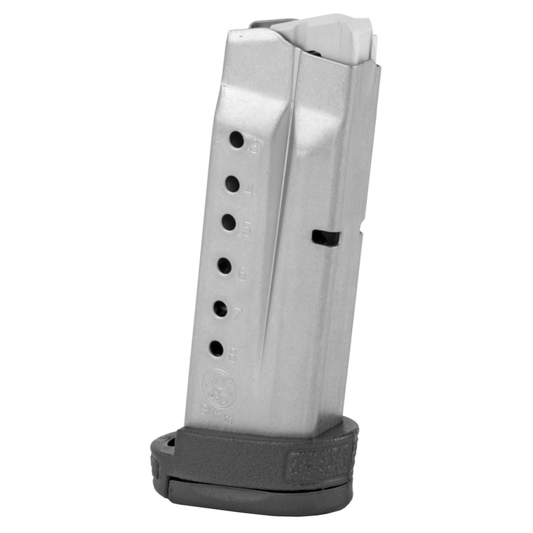 Smith & Wesson M&P Shield Magazine | 8RD | 9MM | Stainless Steel | 199360000 Smith & Wesson M&P Shield Magazine | 8RD | 9MM | Stainless Steel | 199360000