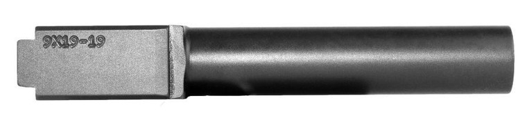 Bear Creek Arsenal Replacement Barrel | For Glock 19 | Gen 1-4 | Unthreaded | Black |1578-BGL91919(M)