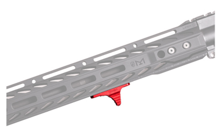 Phase 5 Weapon Systems Mini Hand Stop | Compatible with M-LOK Rail Systems | Red | MHS-MLOK-RED Phase 5 Weapon Systems Mini Hand Stop | Compatible with M-LOK Rail Systems | Red | MHS-MLOK-RED