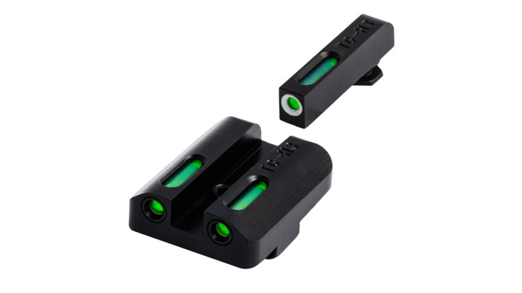 TruGlo TFX Tritium & Fiber-Optic Sights | For Large Frame Glocks | 3 Dot Green | TG-TG13GL2A TruGlo TFX Tritium & Fiber-Optic Sights | For Large Frame Glocks | 3 Dot Green | TG-TG13GL2A