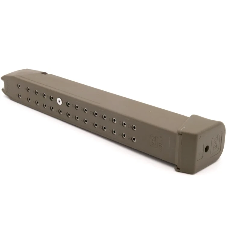 OEM Glock 17 / 34 Magazine | 33RD | 9MM | Olive Drab Green | 47462