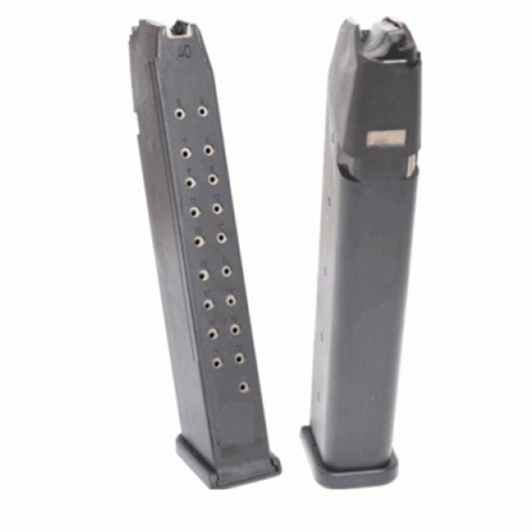 OEM Glock 22 / 35 Magazine | 22RD | .40 S&W | Black | MF22022