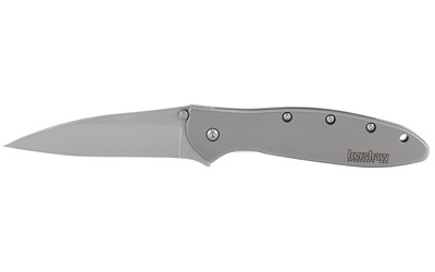 Kershaw Leek Folding Knife | Pocket Clip | Stainless Steel | 1660