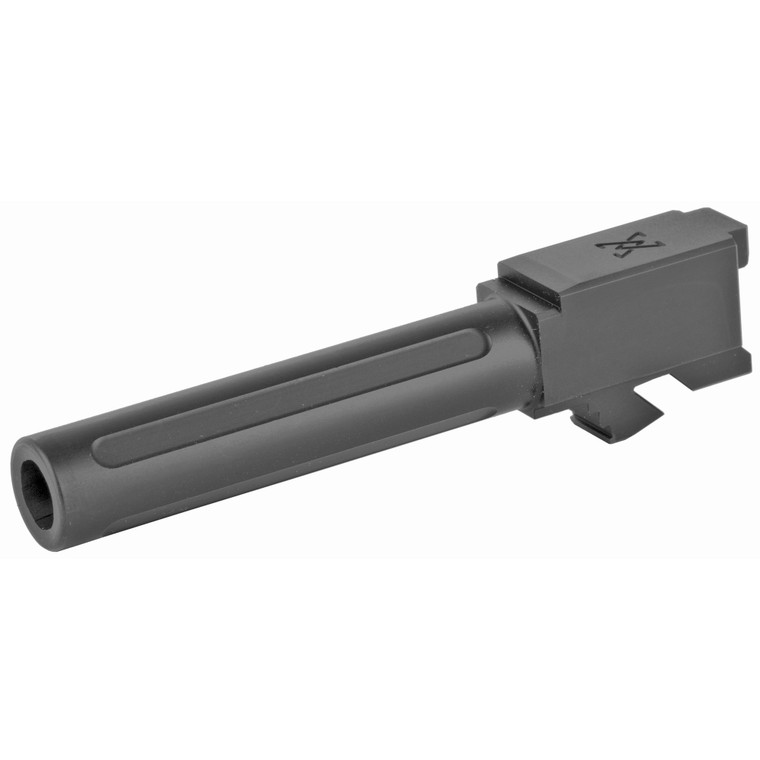 True Precision Barrel | For Glock 19 | Gen 1-5 | Unthreaded | Black | TP-G19B-XBL