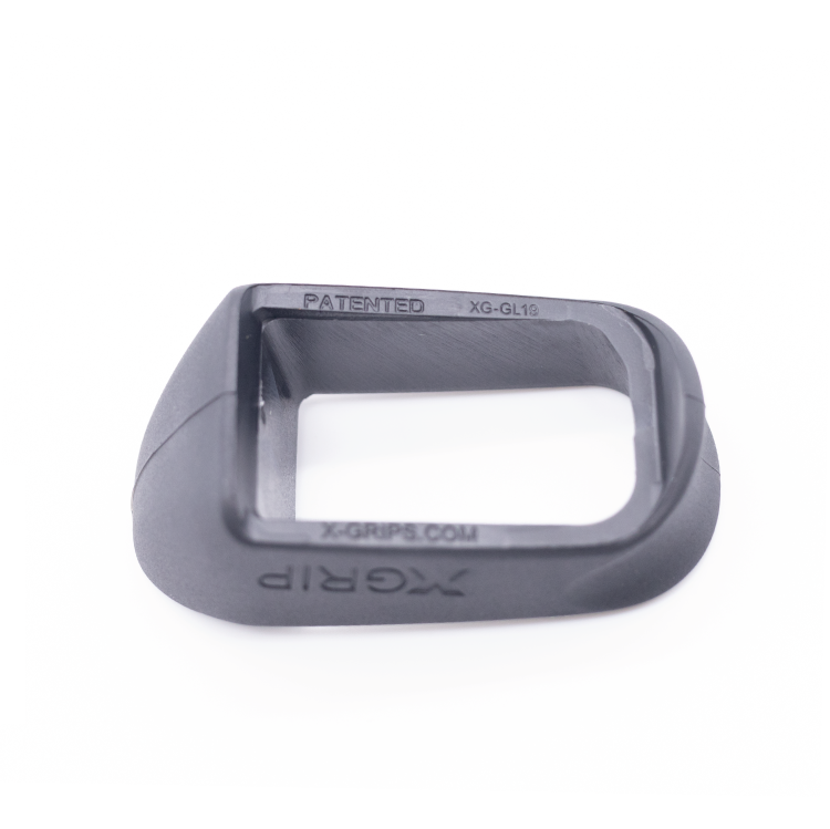 XGRIP Magazine Spacer | For Glock 19/23 | +2 Rounds | Black | GL19-23
